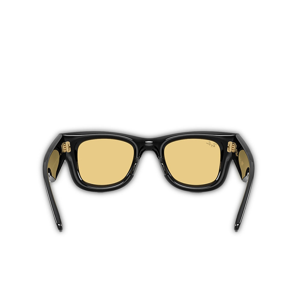 A$AP Rocky x Ray Ban Wayfarer Puffer - Black/Yellow