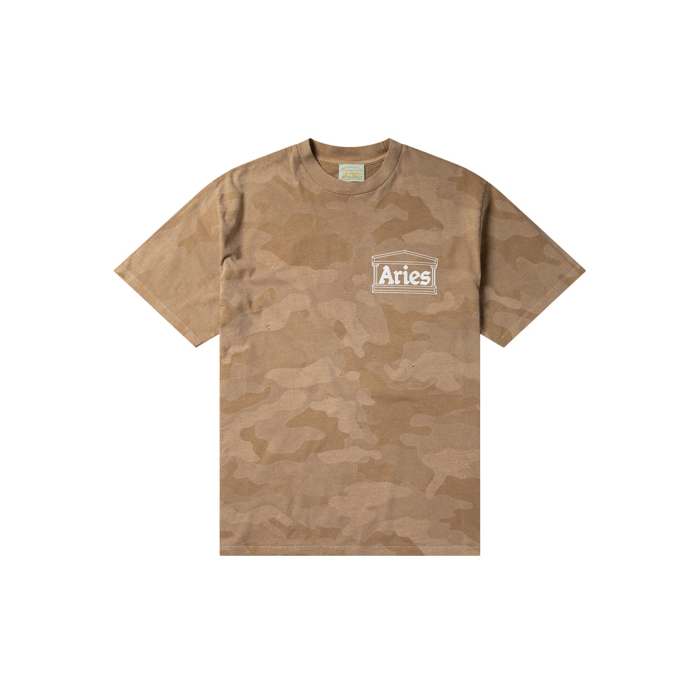 Aged Camo SS Tee - Desert