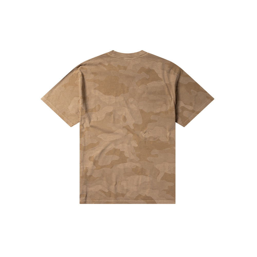 Aged Camo SS Tee - Desert