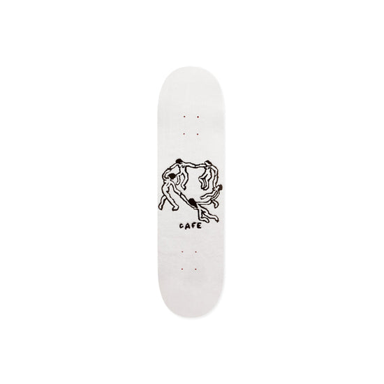 Dance Circle By April Rugs Deck (White)