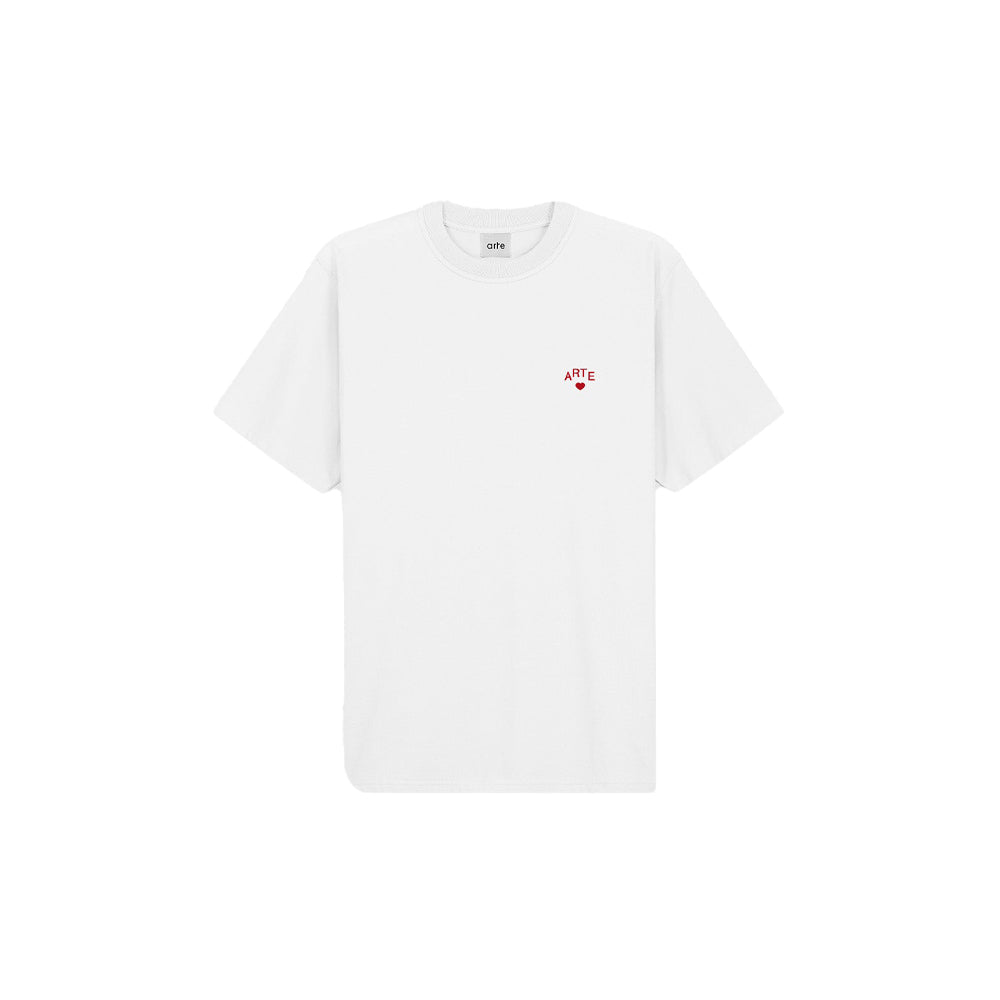 Arte Heart T-Shirt - White