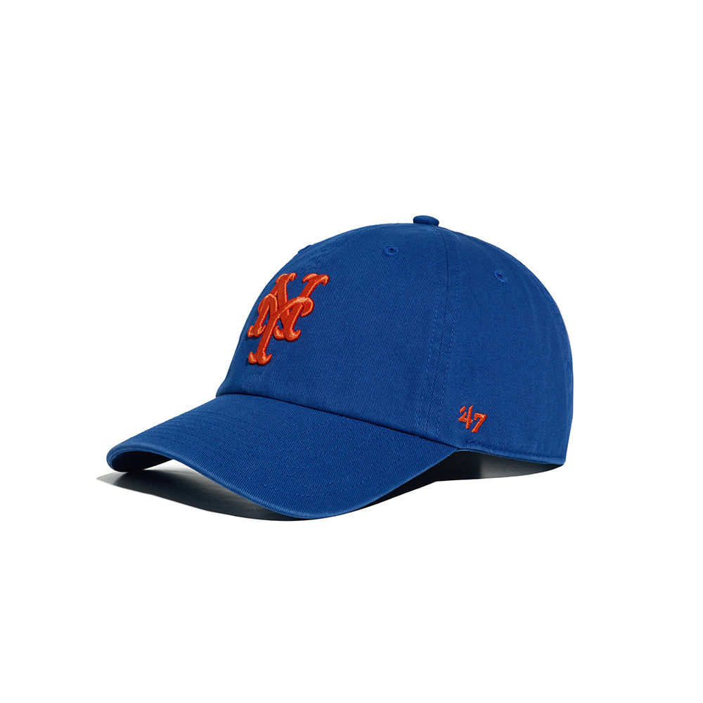 Awake NY x 47 MLB New York Mets Clean Up Cap - Blue