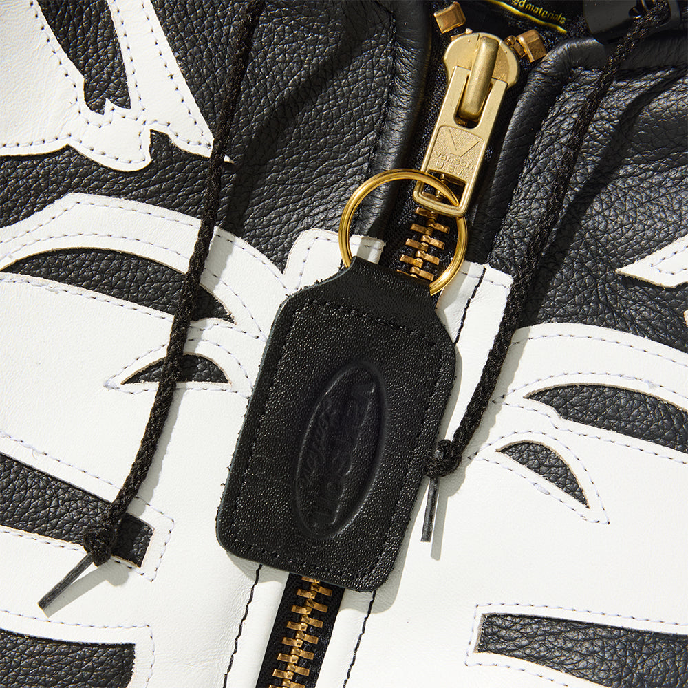 Awake NY x Vanson Leather Jacket - Black