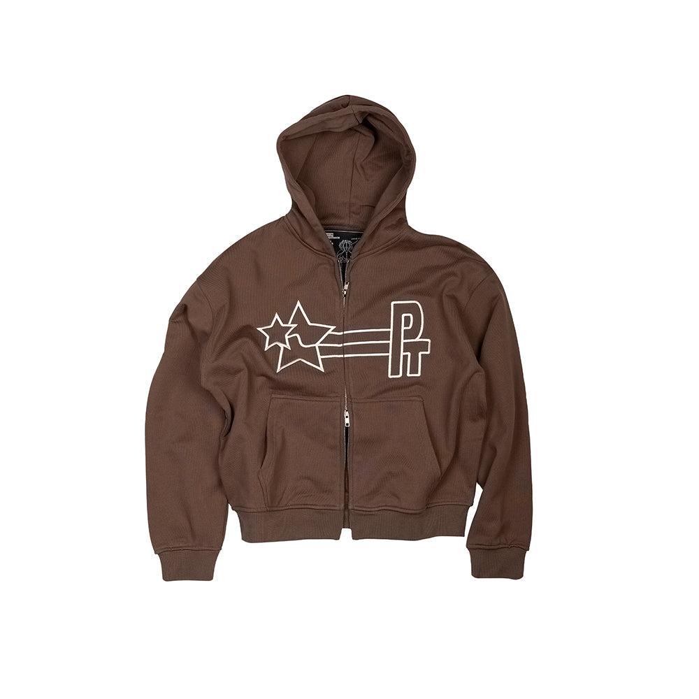 Logo Sweat Hooded (Brown)