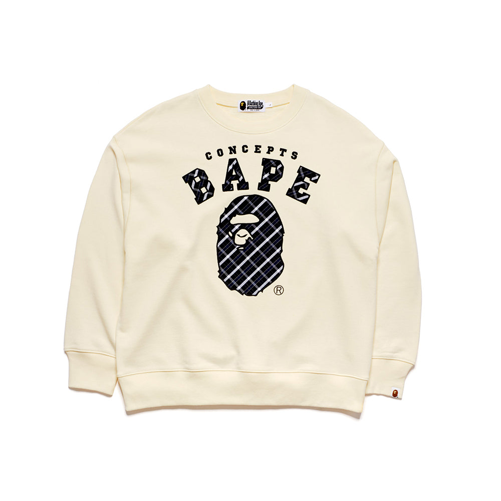 BAPE X CONCEPTS CREWNECK M RELAX (Ivory)