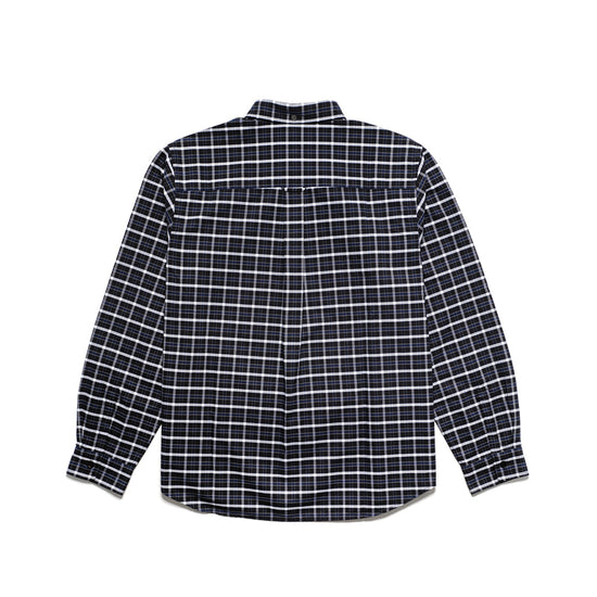 BAPE X CONCEPTS OXFORD CHECK BD SHIRT M (Black)