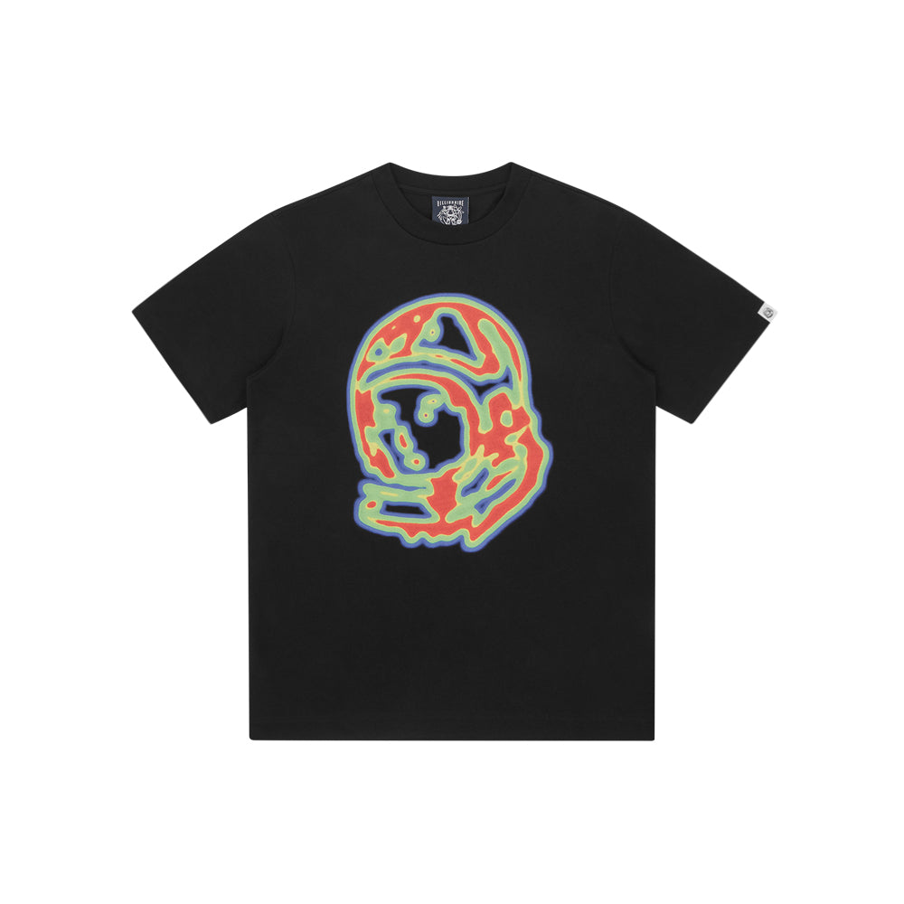 Heat Map Helmet Logo T-Shirt (Black)