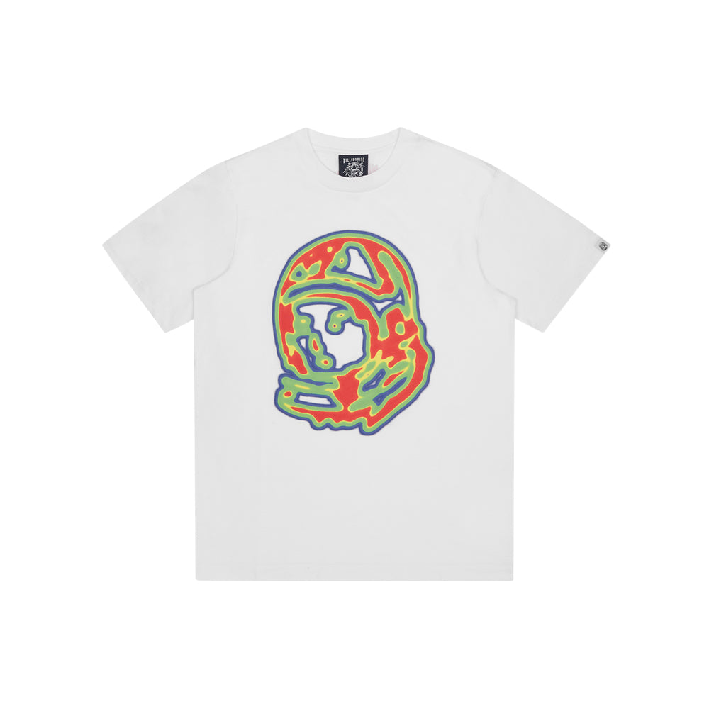 Heat Map Helmet Logo T-Shirt (White)