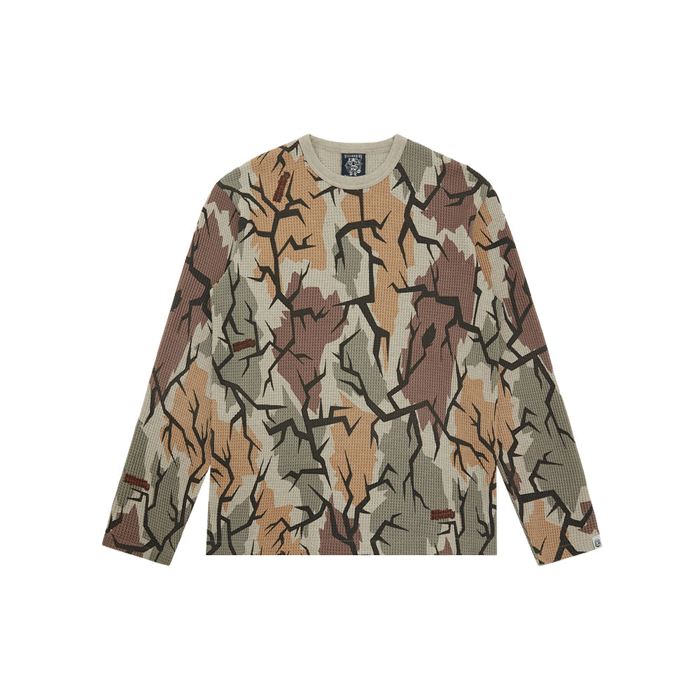 تي شيرت Camo Waffle L/S (مموه متعدد)