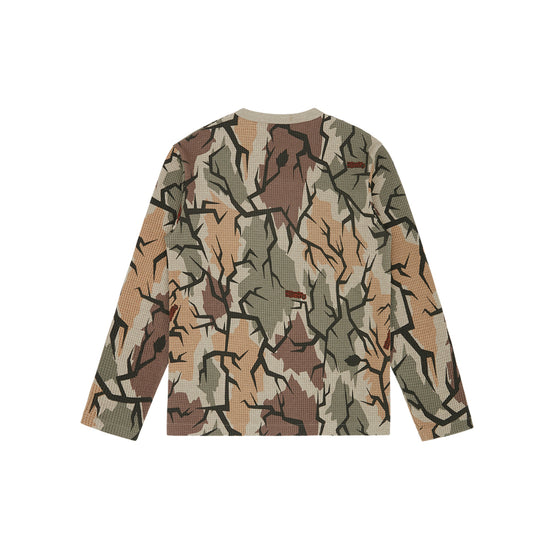 Camo Waffle L/S T-Shirt (multi camo)