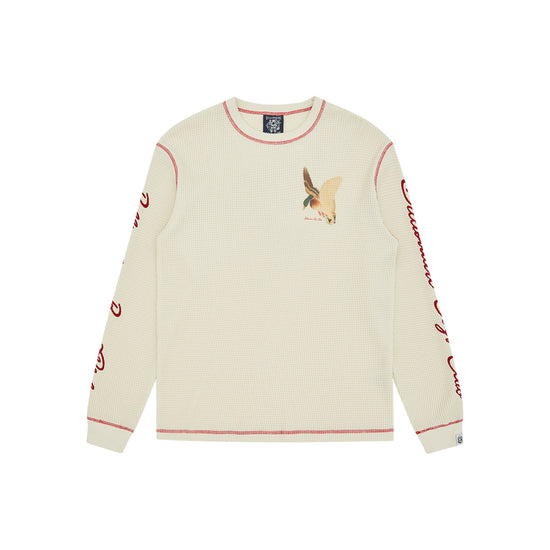 Waffle L/S T-Shirt (Beige)