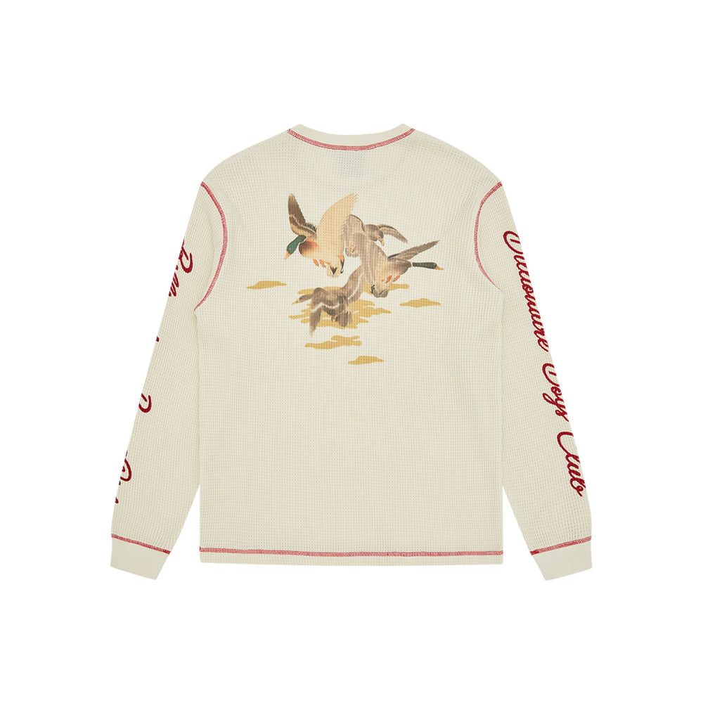 Waffle L/S T-Shirt (Beige)