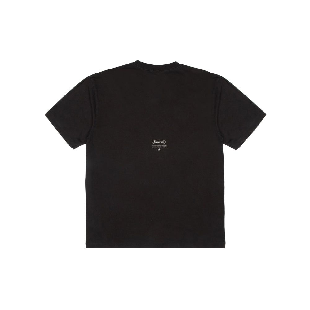 تيشيرت من الداخل للخارج (أسود عتيق)