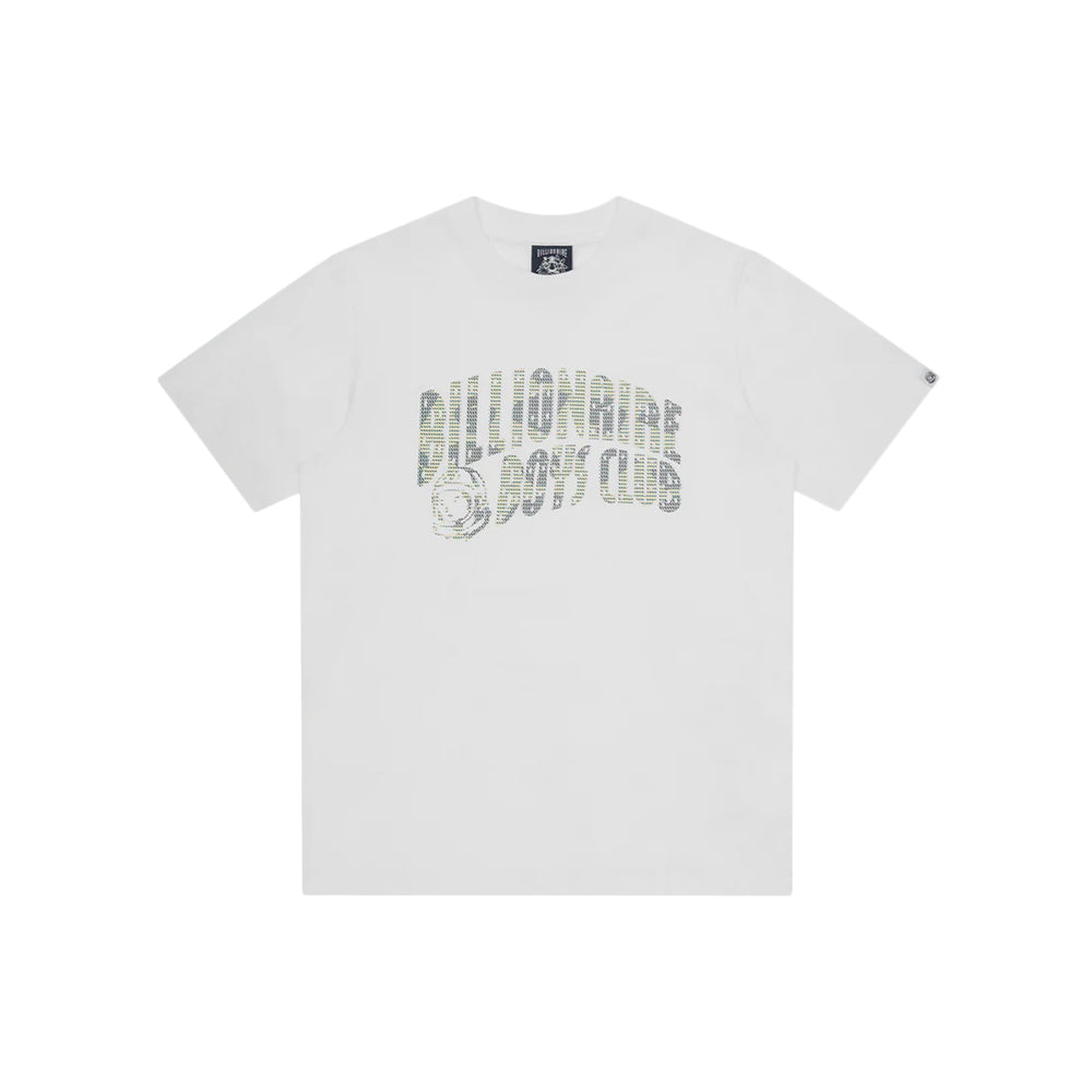 Tri-Tone Arch Logo T-Shirt - White