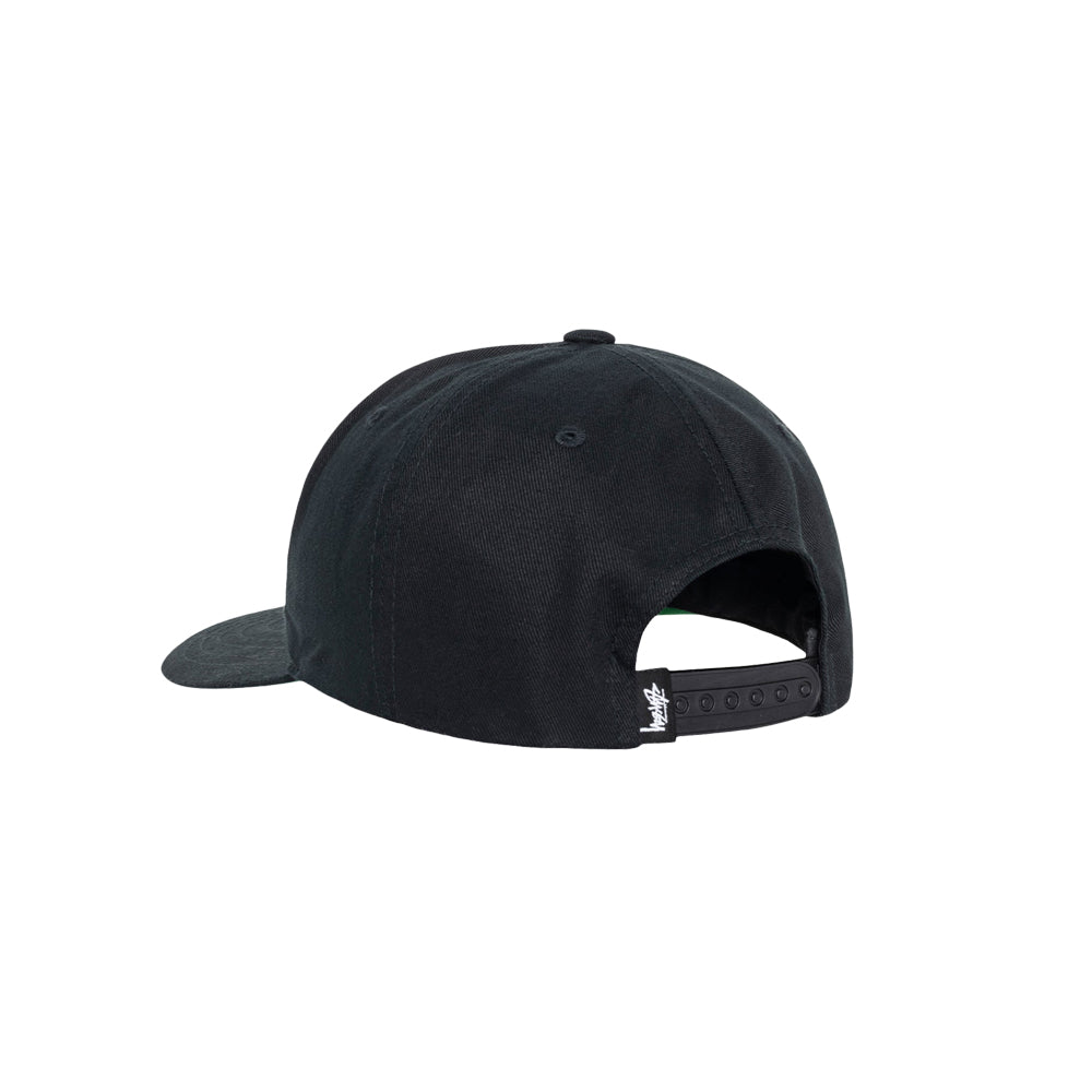 Big Stock Mid Depth Cap (Shadow Black)