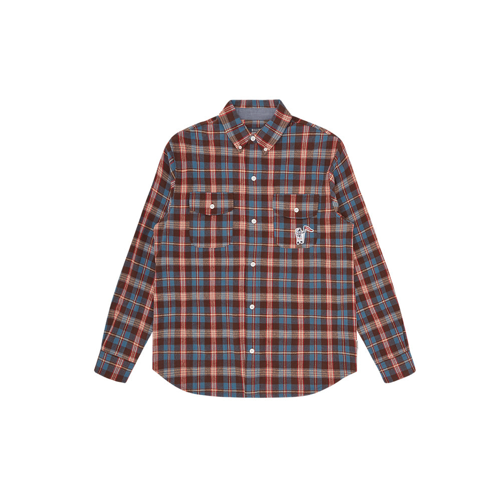 LS Check Shirt (Brown Check)