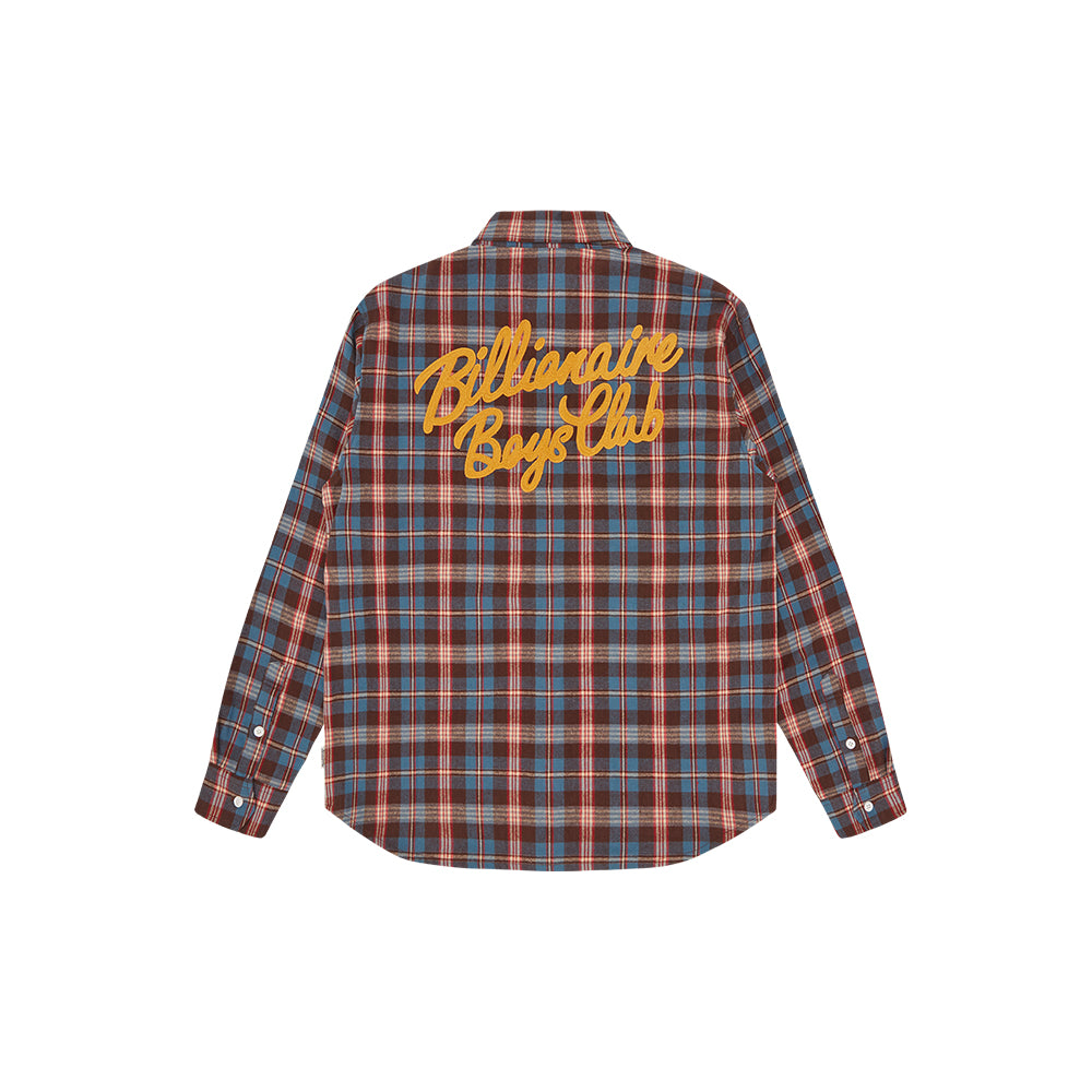 LS Check Shirt (Brown Check)