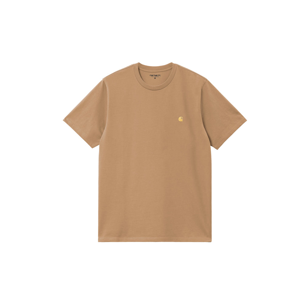 S/S Chase T-Shirt (Dusty Brown/Gold)