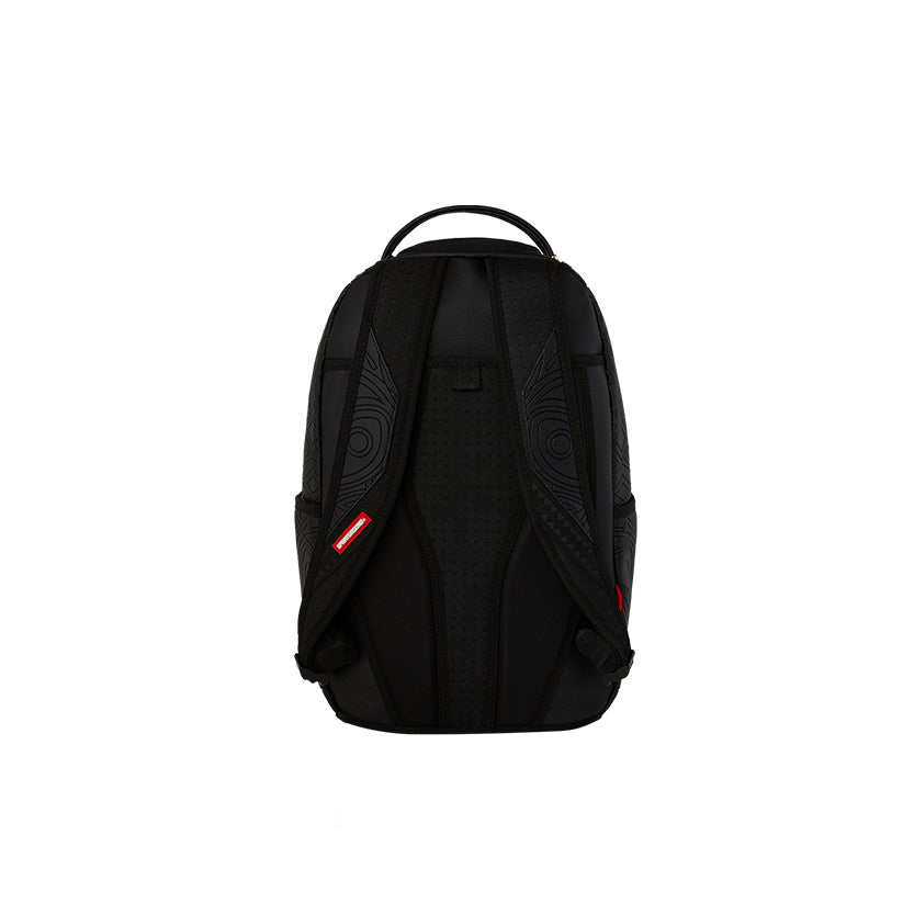 Tonal Monogram Emboss Shark Backpack - Black