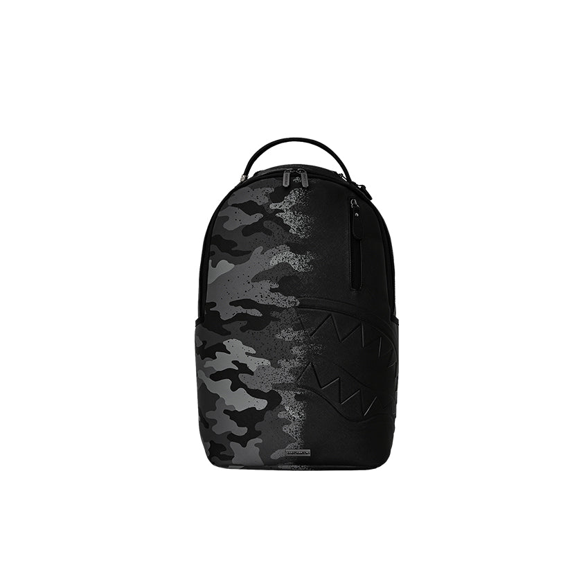 Spray Split Night Camo Dlxsv Backpack - Black