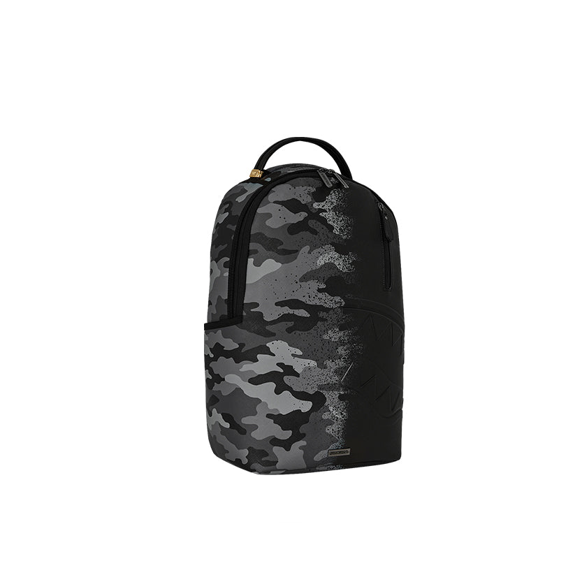 Spray Split Night Camo Dlxsv Backpack - Black
