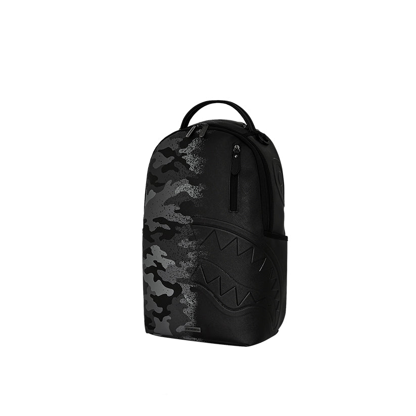 Spray Split Night Camo Dlxsv Backpack - Black