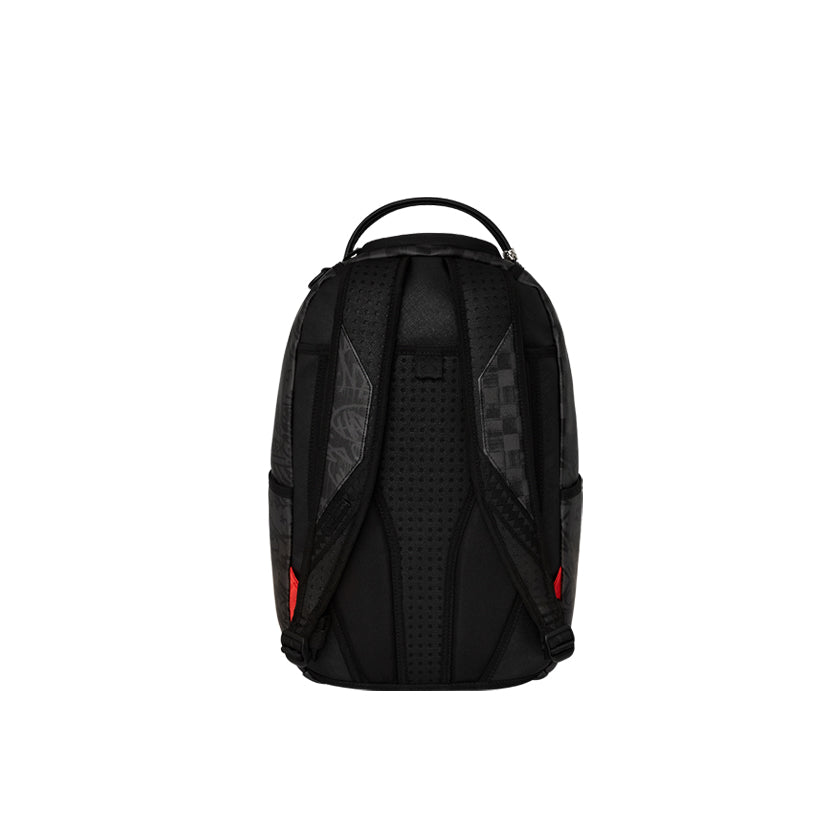 Torn Graff Check Dlxsv Backpack - Black