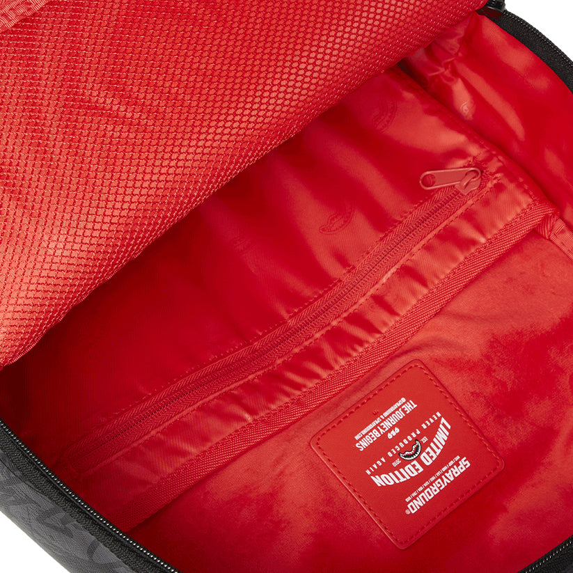 Torn Graff Check Dlxsv Backpack - Black