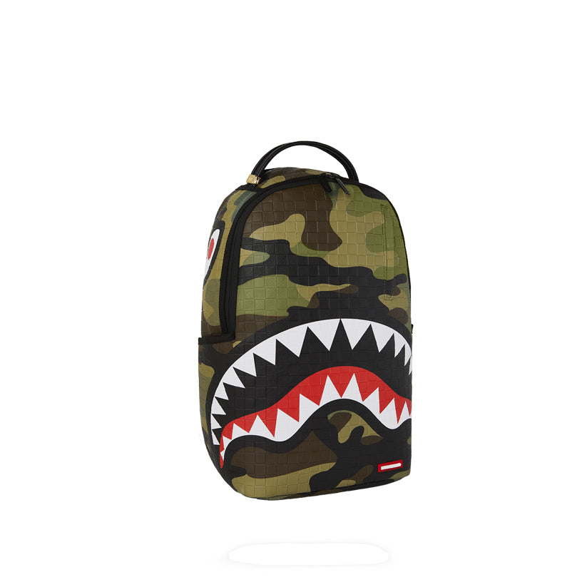 Woodland Camo Check Backpack - Camo