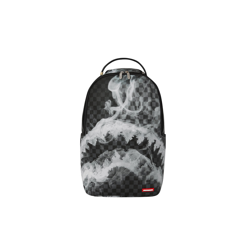 Sip N' Smoke Backpack - Black/White