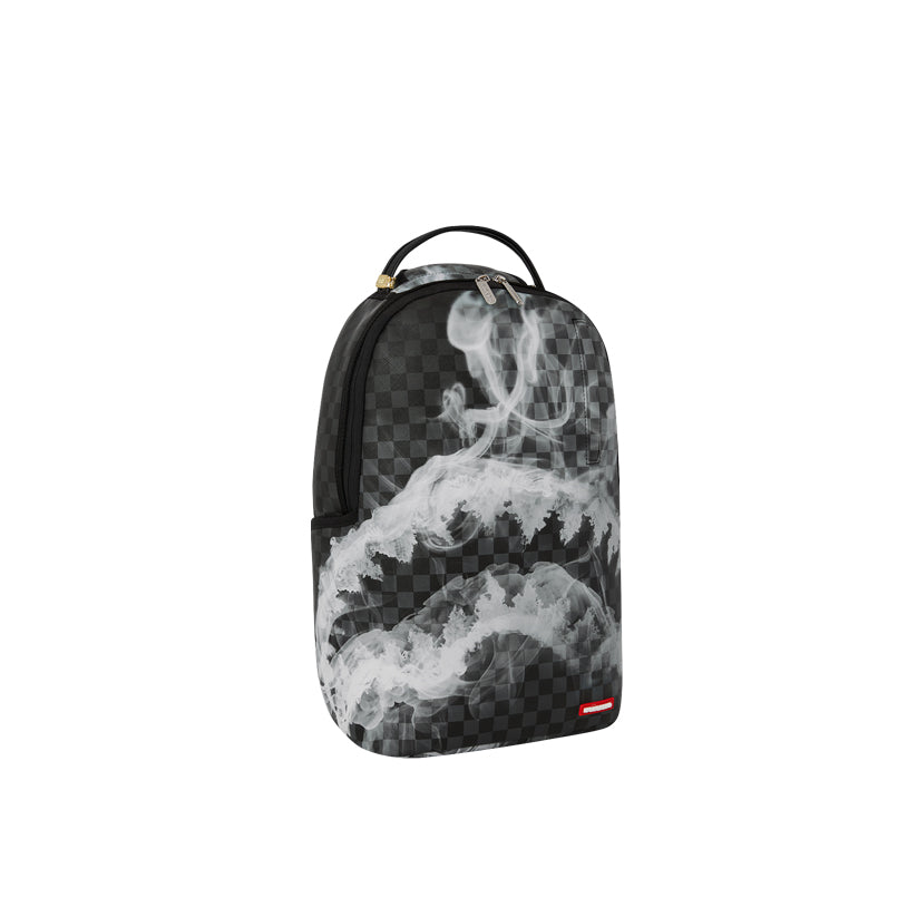 Sip N' Smoke Backpack - Black/White