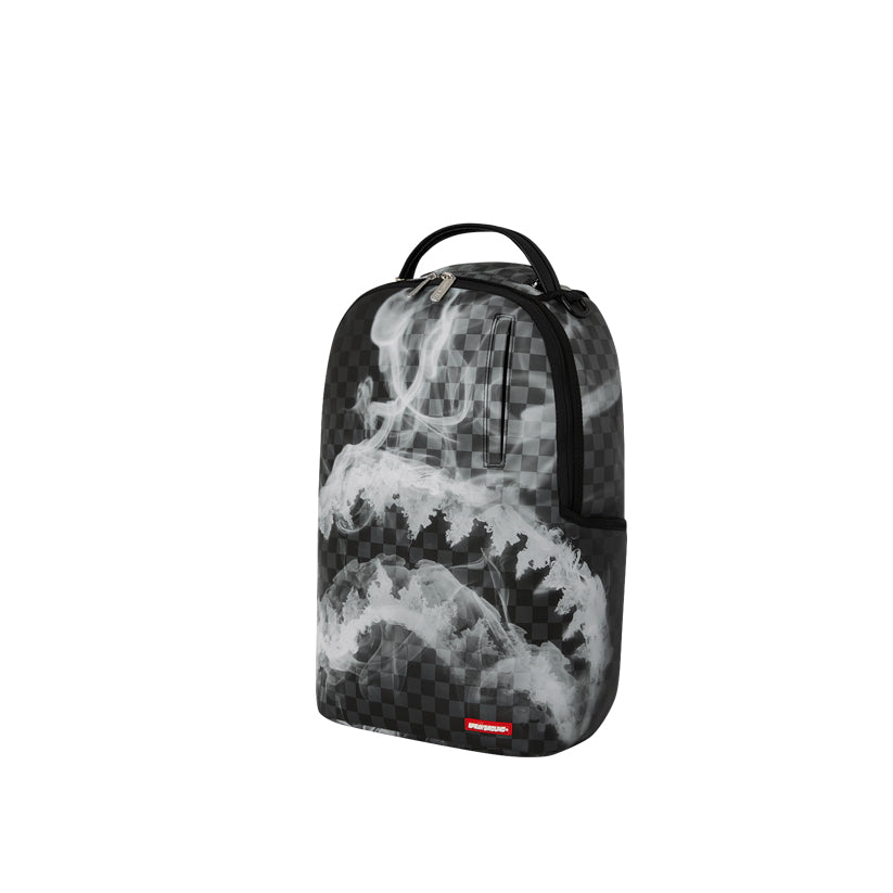 Sip N' Smoke Backpack - Black/White