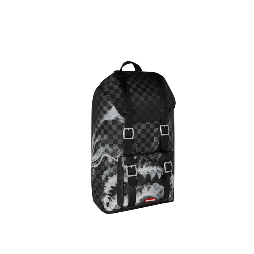 Sip N' Smoke Hills Backpack - Black/White