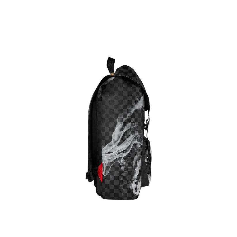 Sip N' Smoke Hills Backpack - Black/White