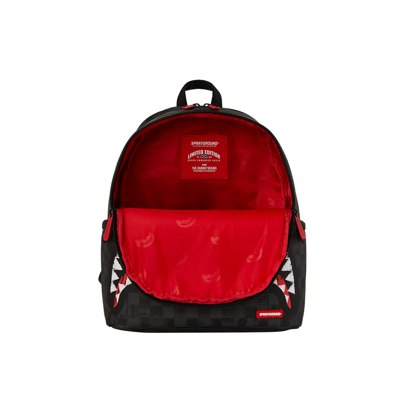 Scribble Shark Savage Backpack - Black