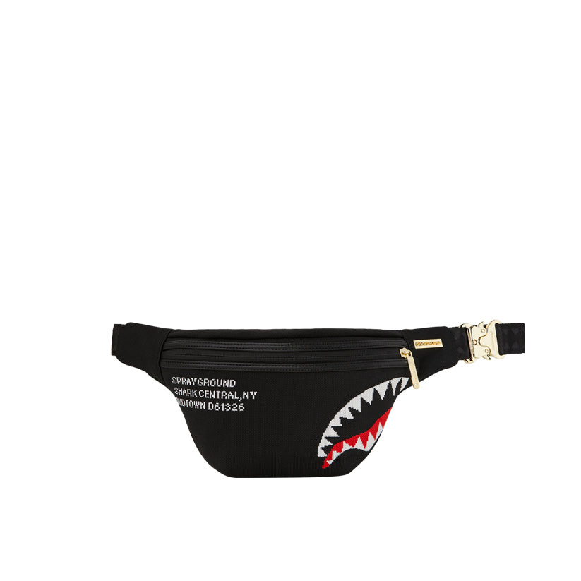 Shark Central Knit Savvy Crossbody - Black