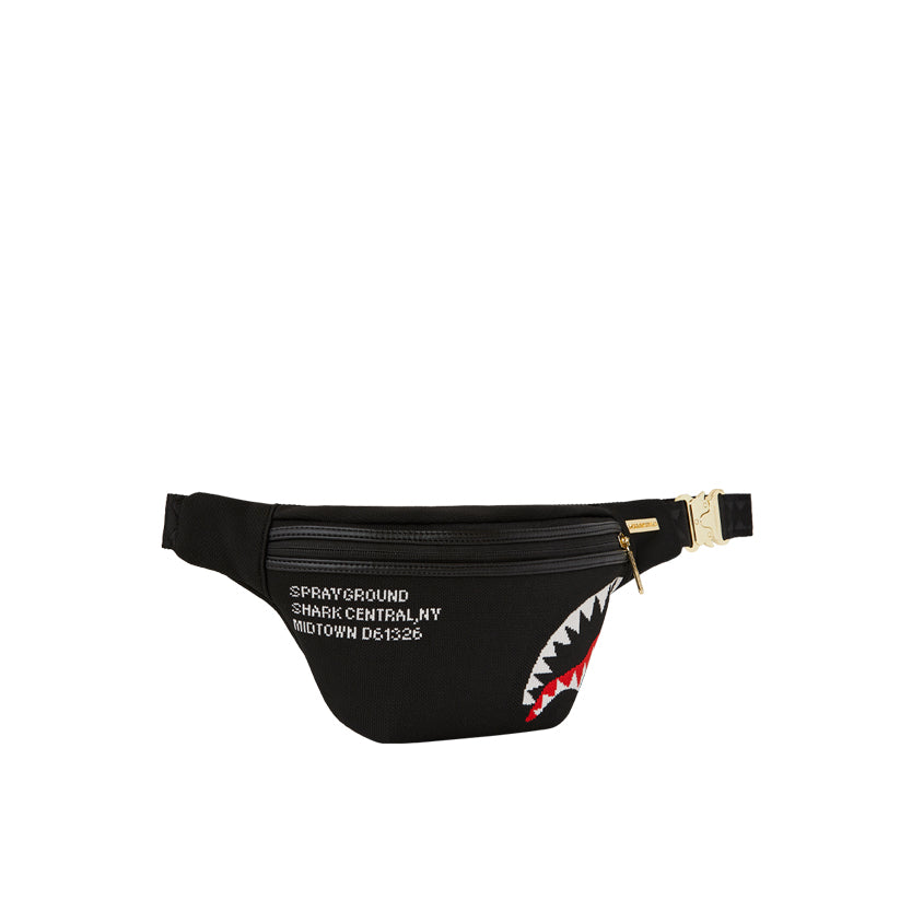 Shark Central Knit Savvy Crossbody - Black