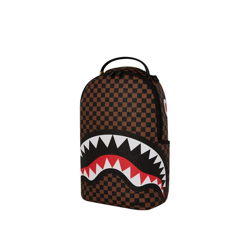 Check 2 Emboss Backpack - Brown