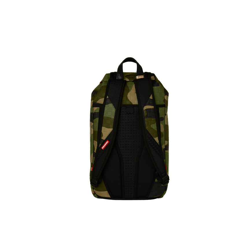 Woodland Camo Check Hills Backpack - Camo