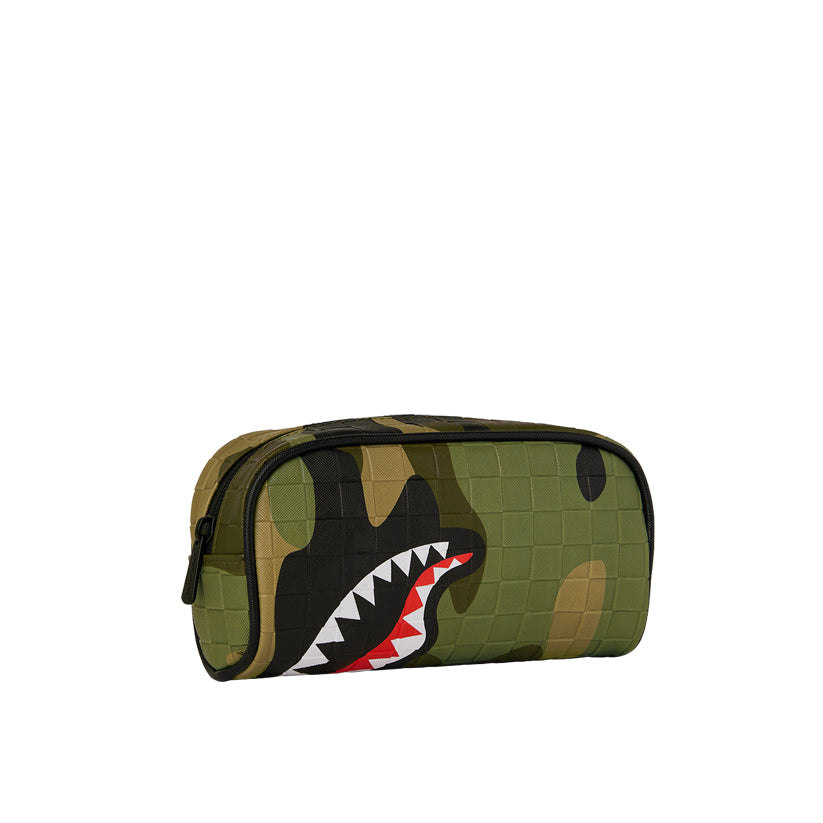 Woodland Camo Check Pouch - Camo