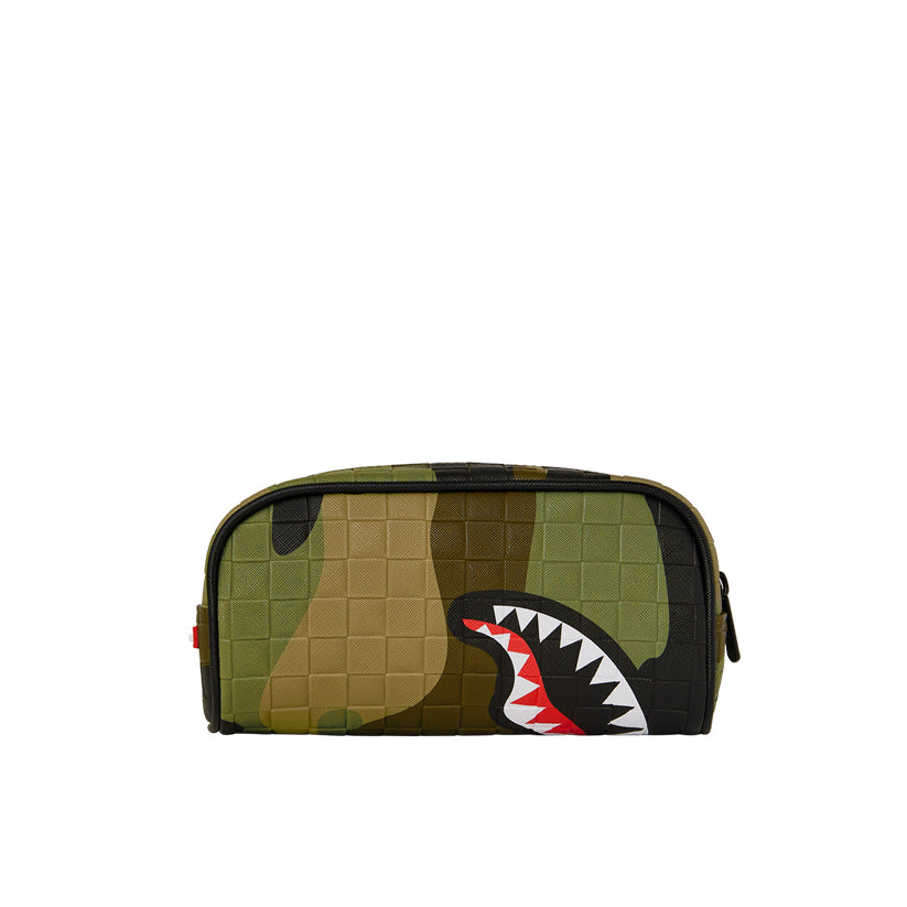 Woodland Camo Check Pouch - Camo