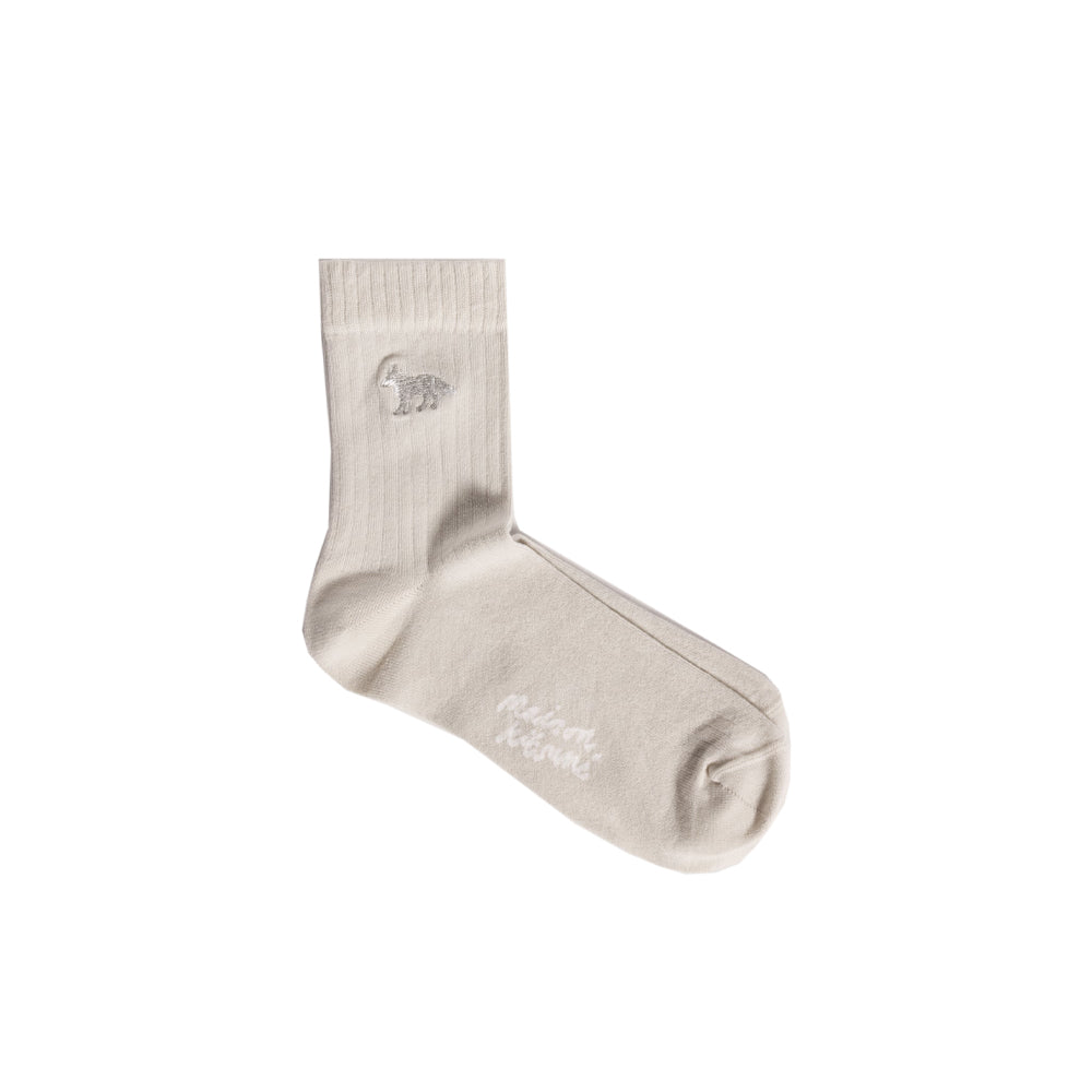 Baby Fox Socks - Feather Beige