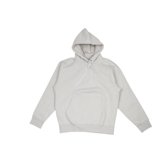 Solo Swoosh Fleece PO Hoodie (Light Bone/White)