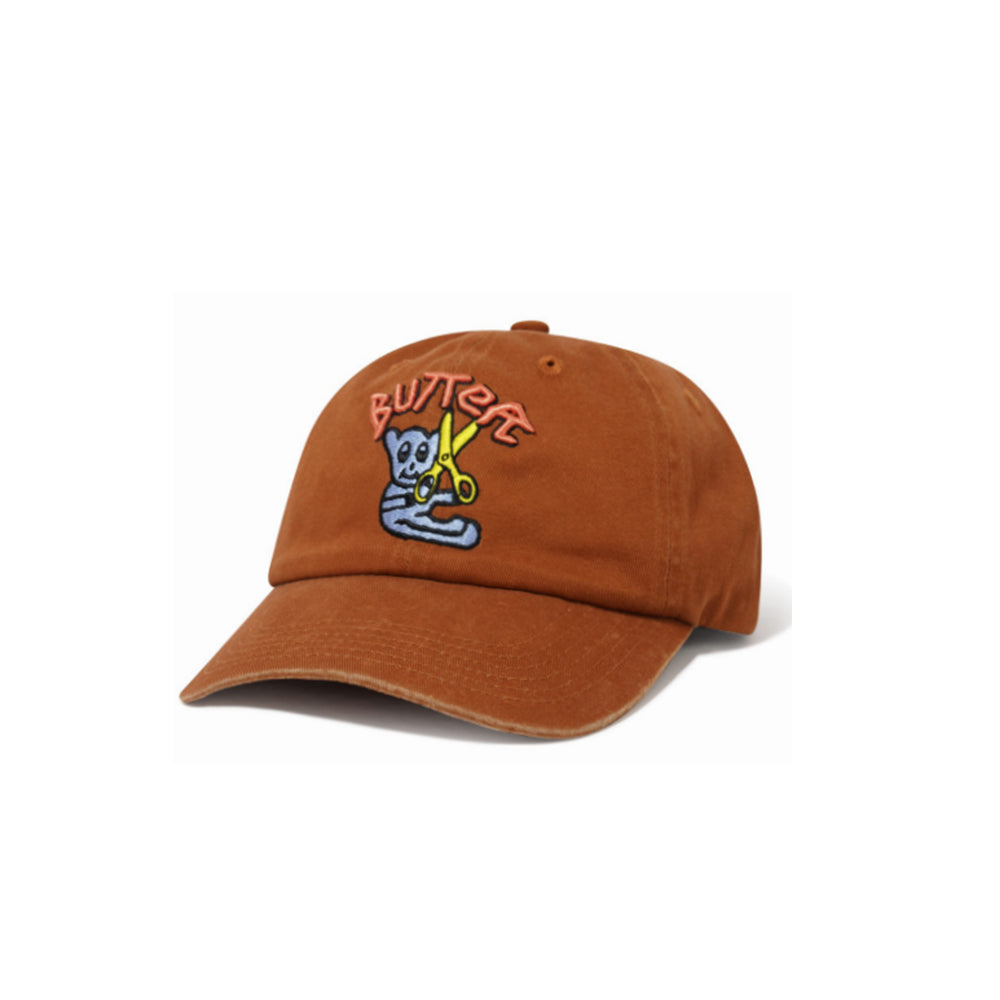 Bear 6 Panel Cap (Caramel)