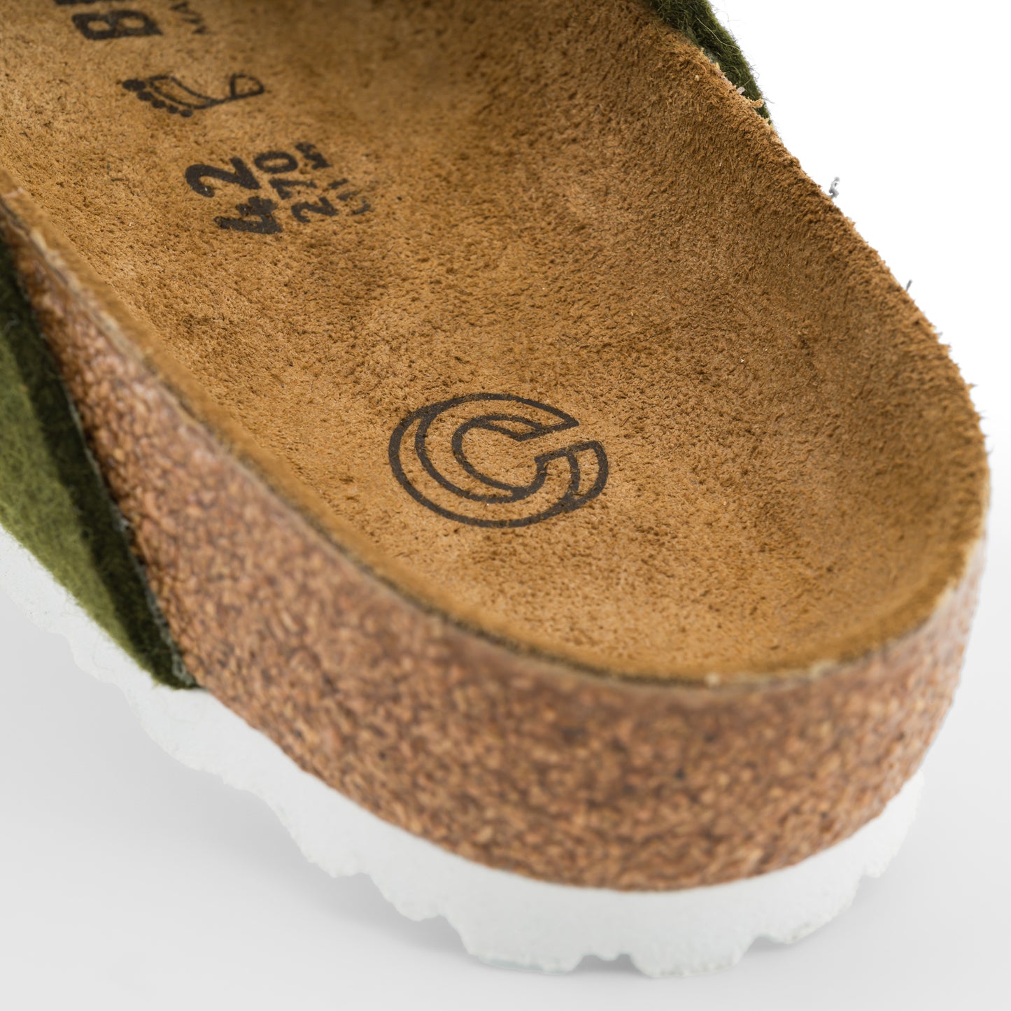 Concepts x Birkenstock Kyoto (Olive Felt)