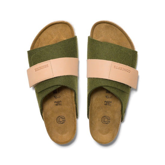 Concepts x Birkenstock Kyoto (Olive Felt)