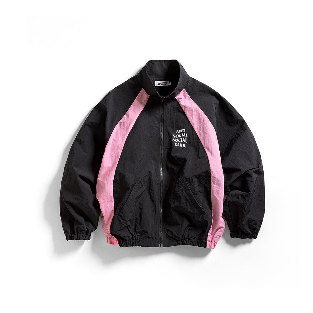 Track Jacket - Black/Pink