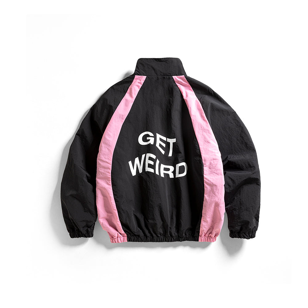 Track Jacket - Black/Pink