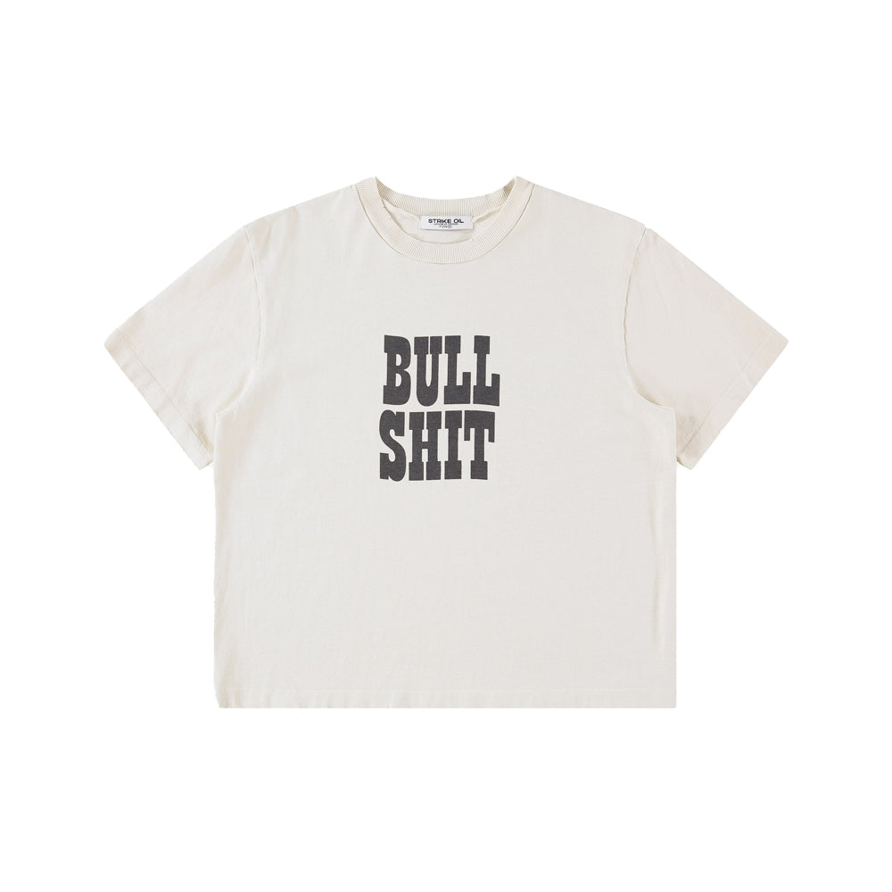 Bull Shit Tee - Cream