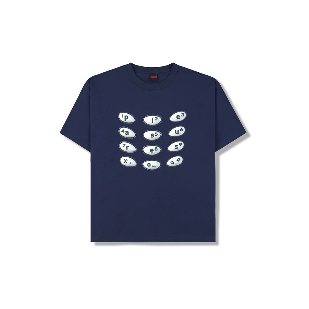 Buttons T-Shirt - Navy